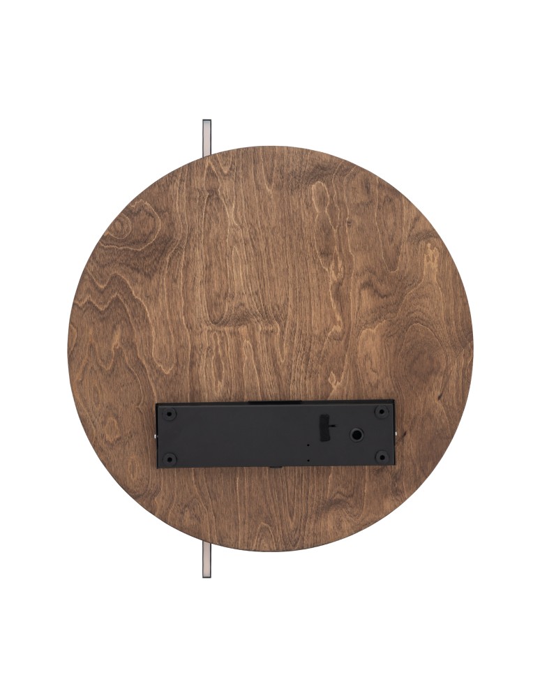 Wooden wall lamps - Nowodvorski SUNSET LED D Wall Sconces Max moc 7W LED 3000K Dark wood 11432 - product kolory-swiatla.pl 7