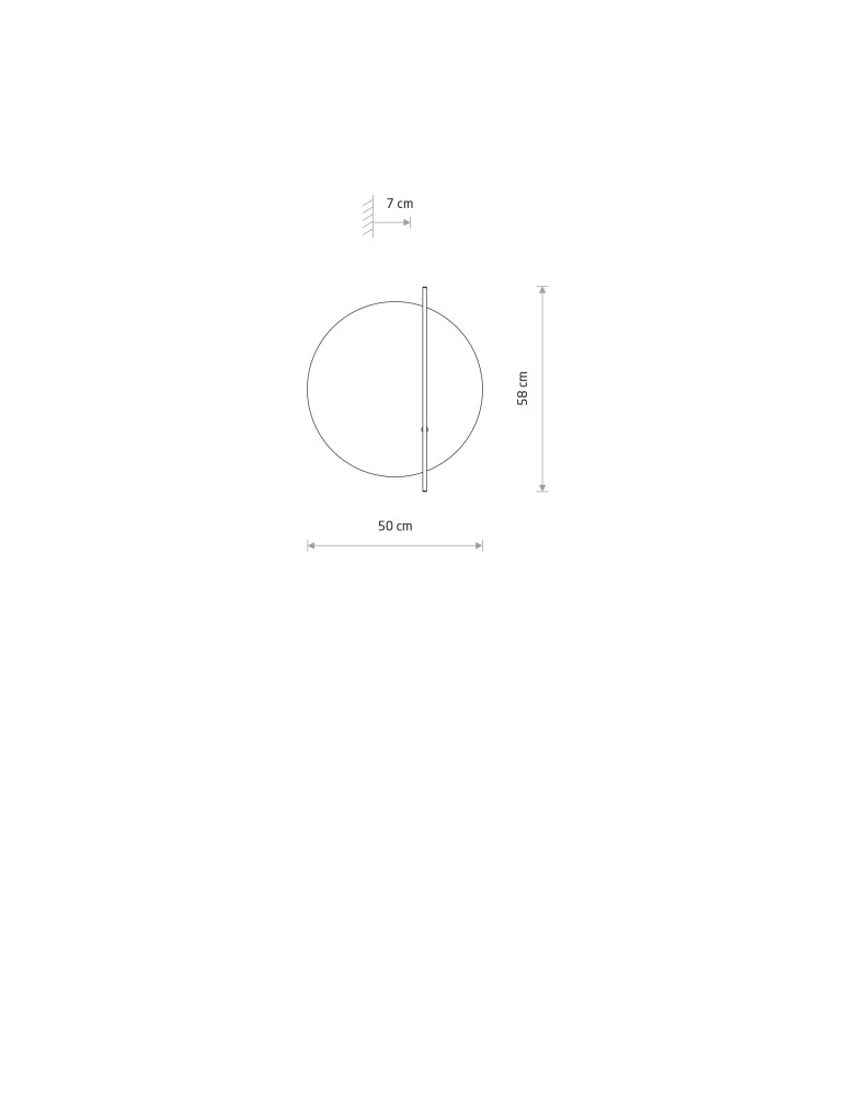 Wooden wall lamps - Nowodvorski SUNSET LED D Wall Sconces Max moc 7W LED 3000K Dark wood 11432 - product kolory-swiatla.pl 8