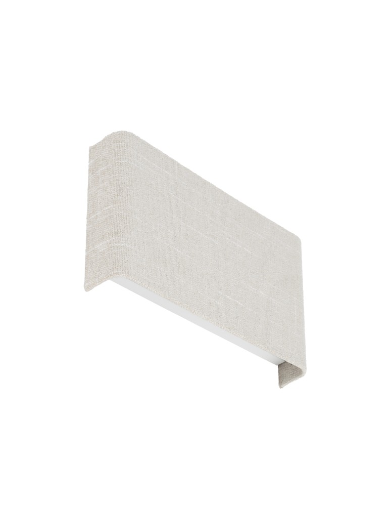 Wall lamps with lampshade - Nowodvorski SANTANA B Wall Sconces Max wattage 10W only LED G9 Cream 11655 - product kolory-swiatla.pl 3