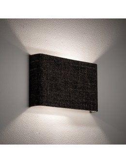 Nowodvorski AMARELA B  Ścienna Kinkiety Max moc 10W only LED G9  Czarny melanż 11662 - produkt 2