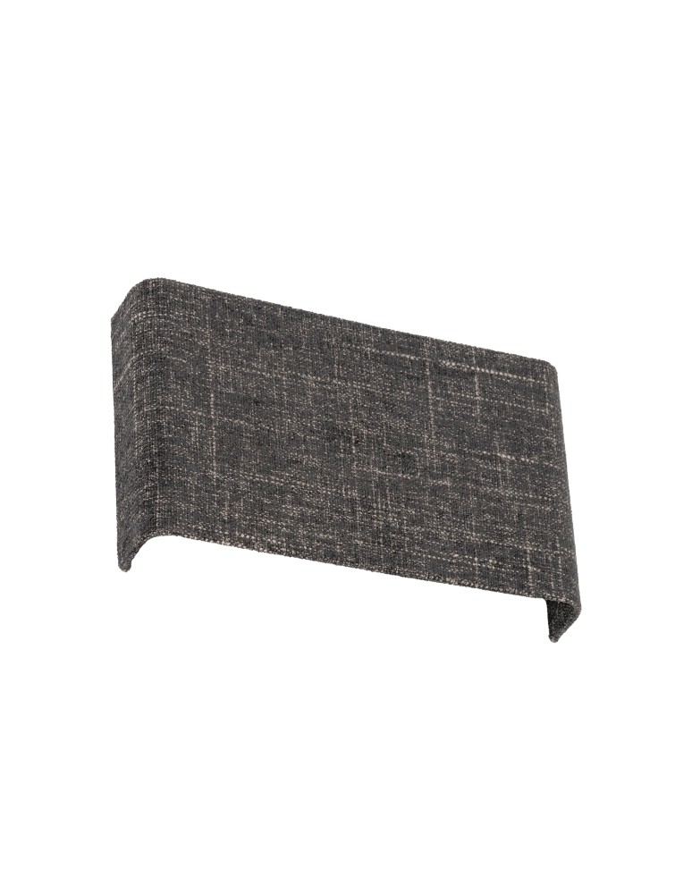 Wall lamps with lampshade - Nowodvorski AMARELA B Wall lamp Max power 10W only LED G9 Black melange 11662 - product kolory-swiatla.pl 4