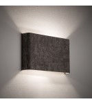 Wall lamps with lampshade - Nowodvorski LAGO B Wall Mounts Max power 10W only LED G9 Grey 11678 - product 2