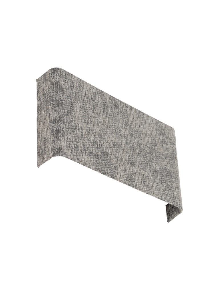 Wall lamps with lampshade - Nowodvorski LAGO B Wall Mounts Max power 10W only LED G9 Grey 11678 - product kolory-swiatla.pl 3