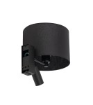 Nowodvorski LUSSO  Ścienna Regulowany z włącznikiem Max moc 10W only LED, 10W only LED E27, GU10 R35  Czarny 11521