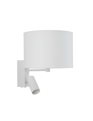 Nowodvorski LUSSO Wall mounted Adjustable with switch Max wattage 10W only LED, 10W only LED E27, GU10 R35 White 11520
