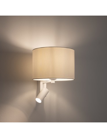 Nowodvorski LUSSO Wall mounted Adjustable with switch Max wattage 10W only LED, 10W only LED E27, GU10 R35 White 11520 - product 2