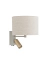 View Nowodvorski SANTANA A Wall mounted Adjustable with switch Max wattage 10W only LED, 10W only LED E27, GU10 R35 Cream 11654