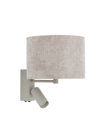 Nowodvorski CEDRO A  Ścienna Regulowany z włącznikiem Max moc 10W only LED, 10W only LED E27, GU10 R35  Beż 11668