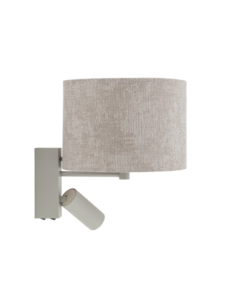 Reading wall lamps - Nowodvorski CEDRO A Wall mounted Adjustable with switch Max wattage 10W only LED, 10W only LED E27, GU10 R35 Beige 11668 - product kolory-swiatla.pl 3