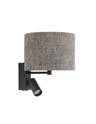 Nowodvorski LAGO A Wall-mounted Adjustable with switch Max wattage 10W only LED, 10W only LED E27, GU10 R35 Grey 11677