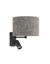 View Nowodvorski LAGO A Wall-mounted Adjustable with switch Max wattage 10W only LED, 10W only LED E27, GU10 R35 Grey 11677