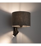 Reading wall lamps - Nowodvorski LAGO A Wall-mounted Adjustable with switch Max wattage 10W only LED, 10W only LED E27, GU10 R35 Grey 11677 - product 2