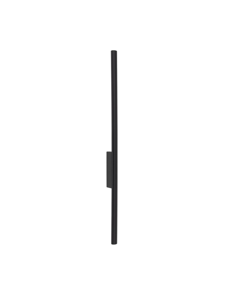 Tube wall lamps - Nowodvorski LASER WALL L Wall Sconces Max power 10W only LED G9 Black 11812 - product kolory-swiatla.pl 1