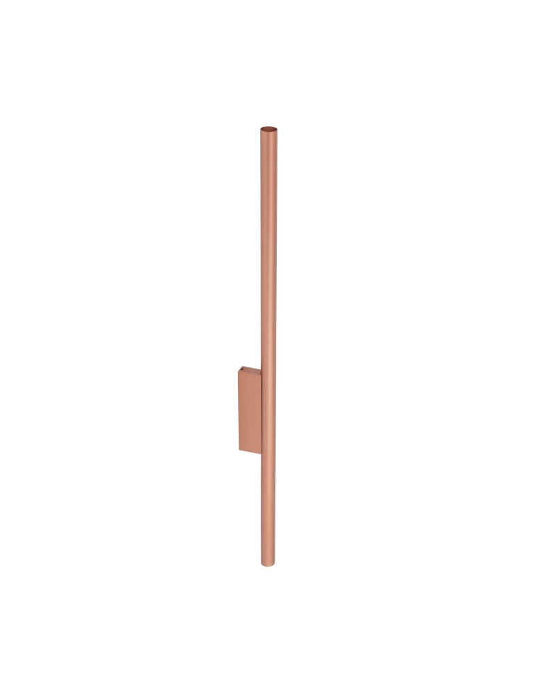 Tube wall lamps - Nowodvorski LASER WALL L Wall Sconces Max wattage 10W only LED G9 Satin Copper 11815 - product kolory-swiatla.pl 4