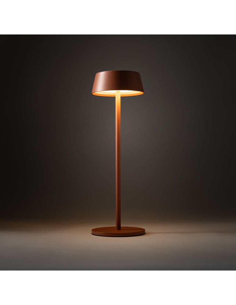 Portable garden lamps - Nowodvorski AMY LED Outdoor Portable Max power 2W LED IP54 3000K Brick red 11534 - product kolory-swiatla.pl 2