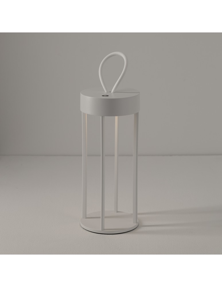 Portable garden lamps - Nowodvorski NALA LED Outdoor Portable Max power 4W LED IP54 2700K White 11537 - product kolory-swiatla.pl 6