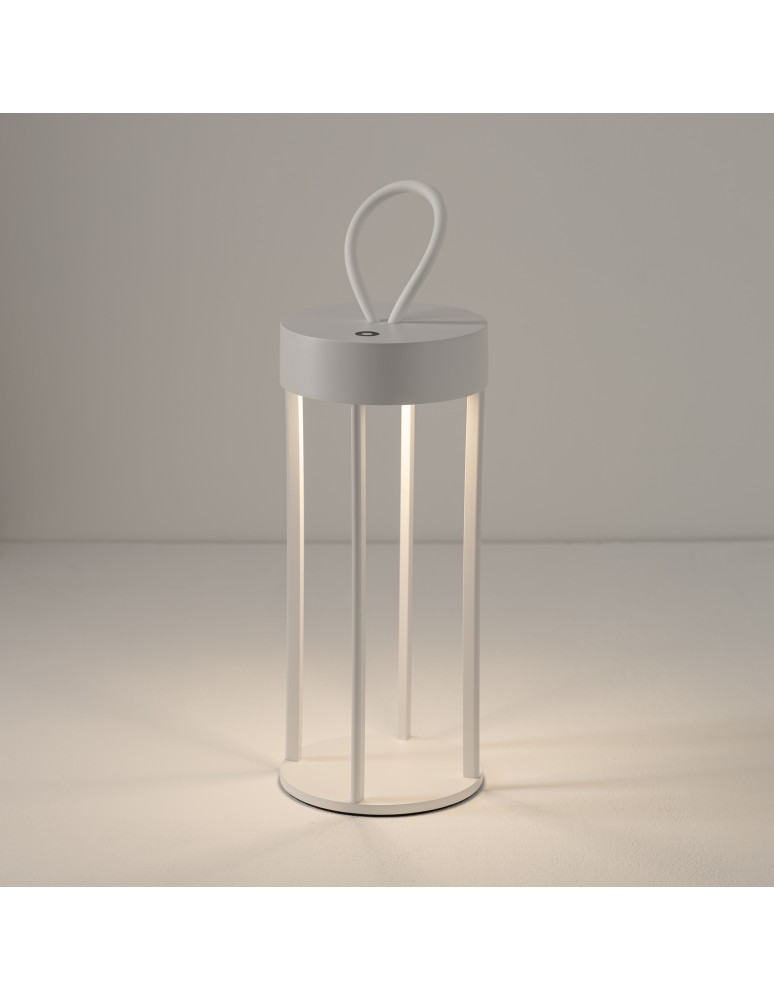 Portable garden lamps - Nowodvorski NALA LED Outdoor Portable Max power 4W LED IP54 2700K White 11537 - product kolory-swiatla.pl 7