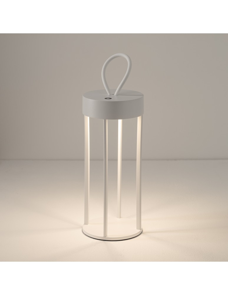 Portable garden lamps - Nowodvorski NALA LED Outdoor Portable Max power 4W LED IP54 2700K White 11537 - product kolory-swiatla.pl 8