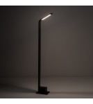 Standing garden lamps - Nowodvorski SLIM LED Outdoor Standing Max power 7W LED IP54 3000K Black 11540 - product 2