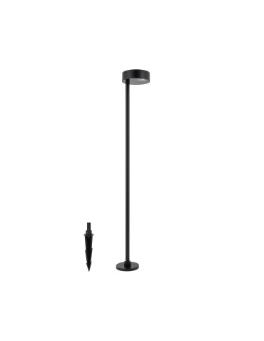 Nowodvorski RUBY LED Outdoor Ground Lamp Max wattage 7W LED IP54 3000K Black 11542