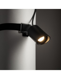 Nowodvorski RUMI LED Zewnętrzna Ścienna Natynkowe Max moc 7W LED IP54 3000K Czarny 11543