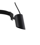 Nowodvorski RUMI LED Zewnętrzna Ścienna Natynkowe Max moc 7W LED IP54 3000K Czarny 11543