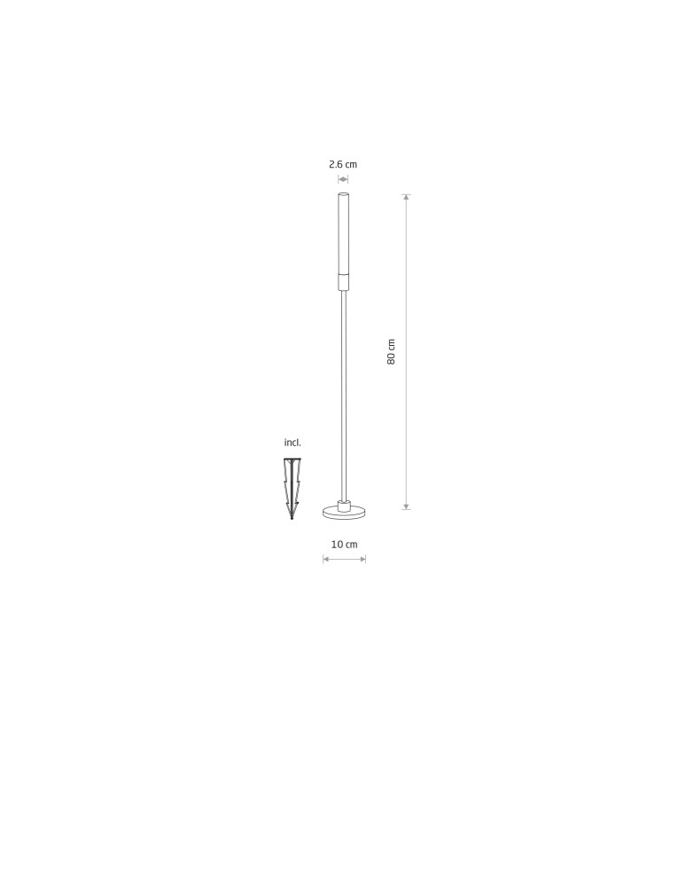 Standing garden lamps - Nowodvorski ZOLA LED Outdoor Ground Lamp Max wattage 3W LED IP54 3000K Black 11544 - product kolory-swiatla.pl 4