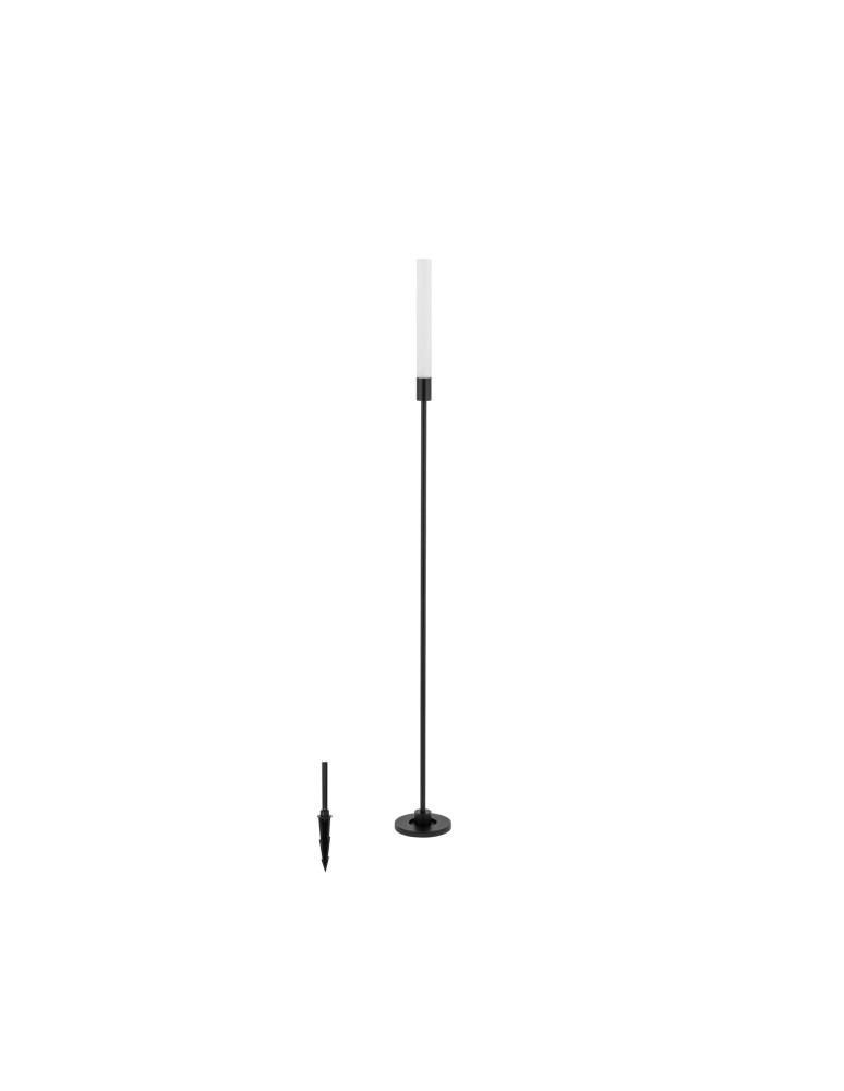 Standing garden lamps - Nowodvorski ZOLA LED Outdoor Ground Lamp Max wattage 3W LED IP54 3000K Black 11545 - product kolory-swiatla.pl 1