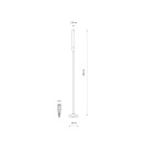 Standing garden lamps - Nowodvorski ZOLA LED Outdoor Ground Lamp Max wattage 3W LED IP54 3000K Black 11545 - product 4