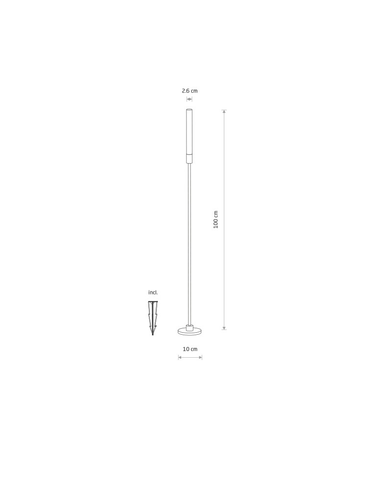 Standing garden lamps - Nowodvorski ZOLA LED Outdoor Ground Lamp Max wattage 3W LED IP54 3000K Black 11545 - product kolory-swiatla.pl 4
