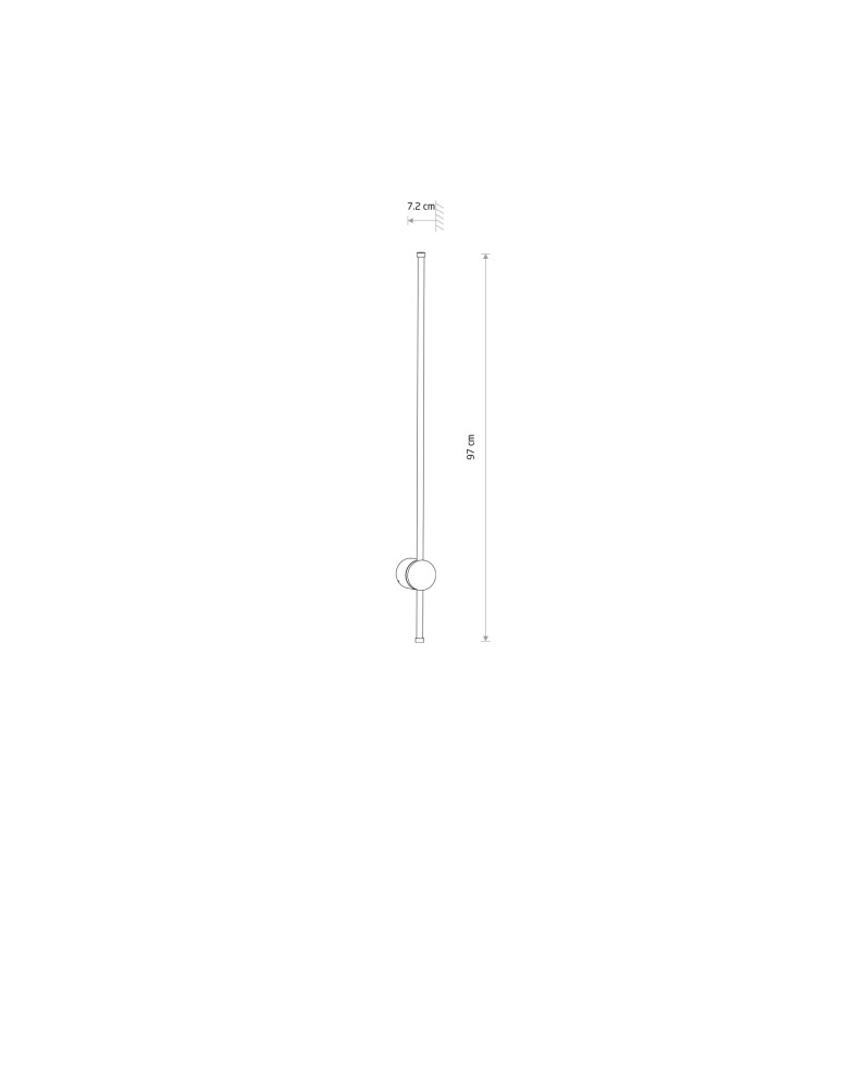 Outdoor wall lamps - Nowodvorski ORLA LED M Outdoor Wall Mounted Max power 20W LED IP54 3000K Sand 11552 - product kolory-swiatla.pl 6