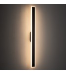 Outdoor wall lamps - Nowodvorski ISLA LED Outdoor Wall Mounted Max power 22W LED IP54 3000K Black 11553 - product 2