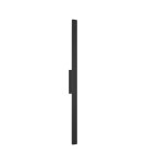 Outdoor wall lamps - Nowodvorski DEMI LED M Outdoor Wall Mounted Max power 18W LED IP54 3000K Black 11555 - product 1