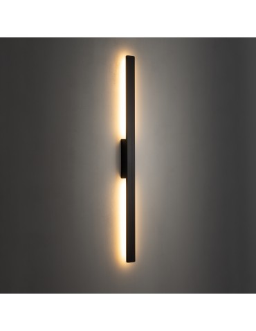 Nowodvorski DEMI LED M Zewnętrzna Ścienna Natynkowe Max moc 18W LED IP54 3000K Czarny 11555 - produkt 2