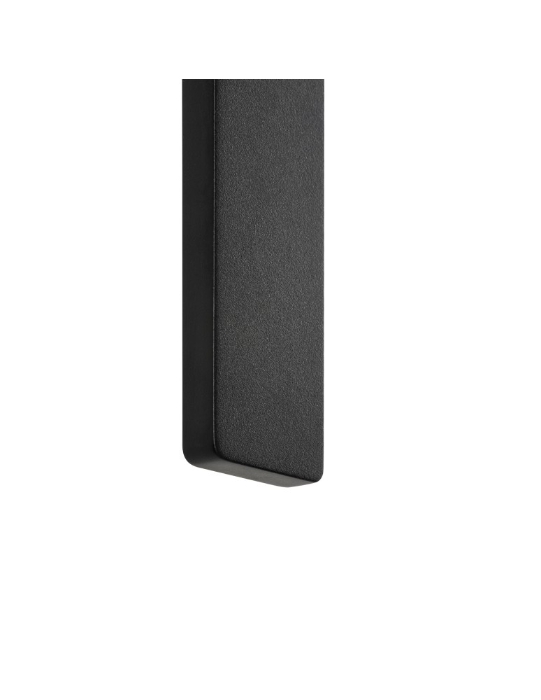 Outdoor wall lamps - Nowodvorski DEMI LED M Outdoor Wall Mounted Max power 18W LED IP54 3000K Black 11555 - product kolory-swiatla.pl 6