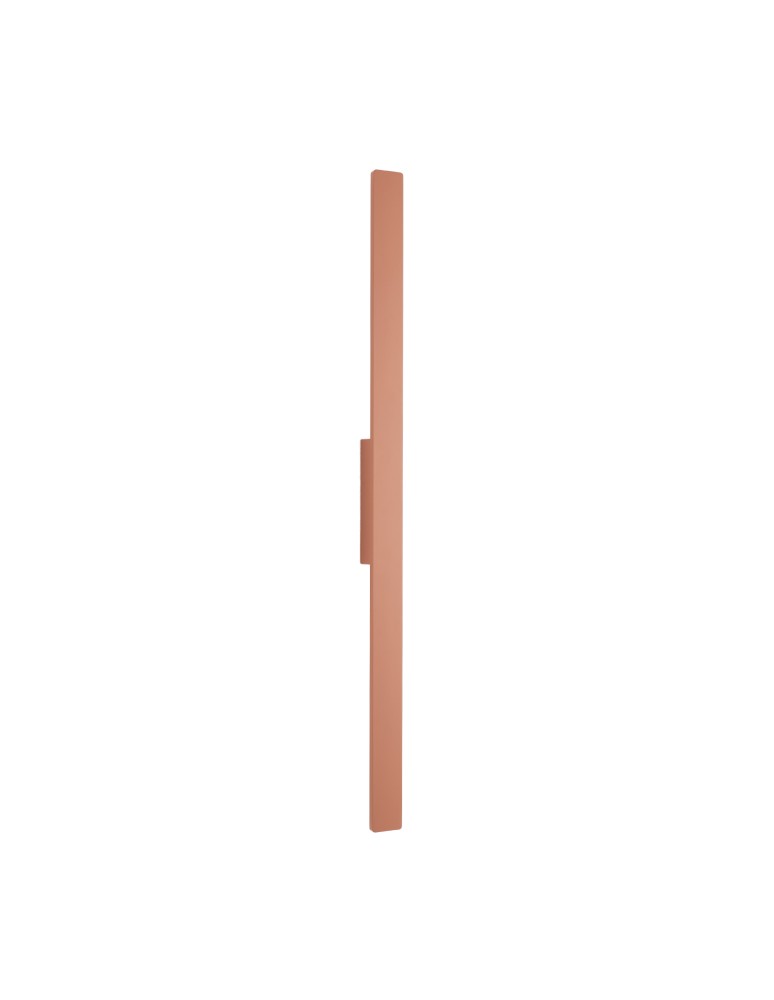Outdoor wall lamps - Nowodvorski DEMI LED M Outdoor Wall Mounted Max wattage 18W LED IP54 3000K Brick red 11557 - product kolory-swiatla.pl 1