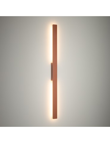 Nowodvorski DEMI LED M Zewnętrzna Ścienna Natynkowe Max moc 18W LED IP54 3000K Brick red 11557 - produkt 2