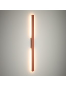 Nowodvorski DEMI LED M Outdoor Wall Mounted Max wattage 18W LED IP54 3000K Brick red 11557 - product 2