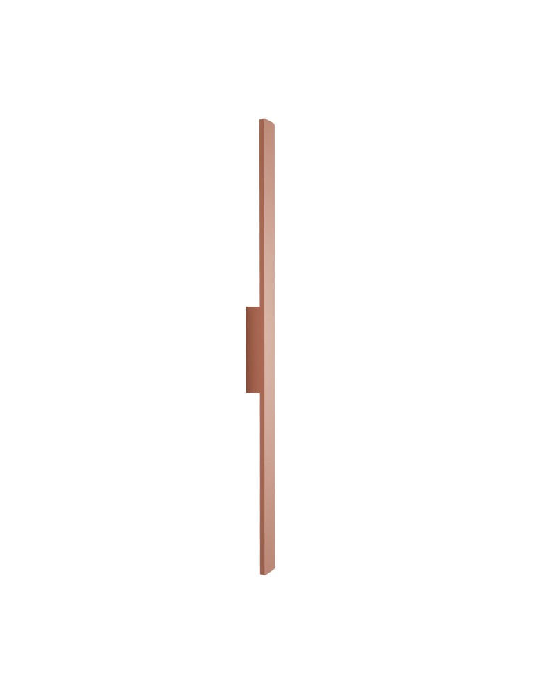 Outdoor wall lamps - Nowodvorski DEMI LED M Outdoor Wall Mounted Max wattage 18W LED IP54 3000K Brick red 11557 - product kolory-swiatla.pl 4