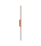 Nowodvorski DEMI LED M Zewnętrzna Ścienna Natynkowe Max moc 18W LED IP54 3000K Brick red 11557