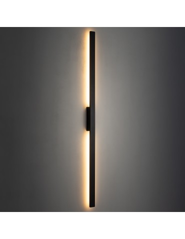 Nowodvorski DEMI LED L Outdoor Wall Mounted Max power 24W LED IP54 3000K Black 11558 - product 2