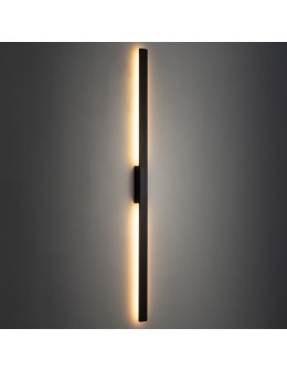 Nowodvorski DEMI LED L Outdoor Wall Mounted Max power 24W LED IP54 3000K Black 11558 - product 2