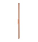 Outdoor wall lamps - Nowodvorski DEMI LED L Outdoor Wall Mounted Max wattage 24W LED IP54 3000K Brick red 11561 - product 1
