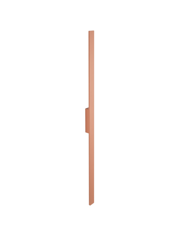 Outdoor wall lamps - Nowodvorski DEMI LED L Outdoor Wall Mounted Max wattage 24W LED IP54 3000K Brick red 11561 - product kolory-swiatla.pl 1