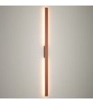 Nowodvorski DEMI LED L Zewnętrzna Ścienna Natynkowe Max moc 24W LED IP54 3000K Brick red 11561