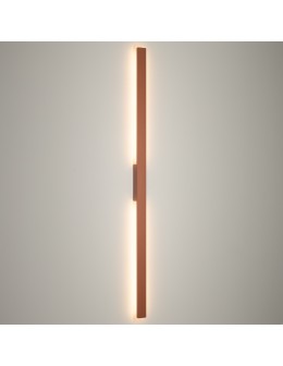 Nowodvorski DEMI LED L Zewnętrzna Ścienna Natynkowe Max moc 24W LED IP54 3000K Brick red 11561 - produkt 2