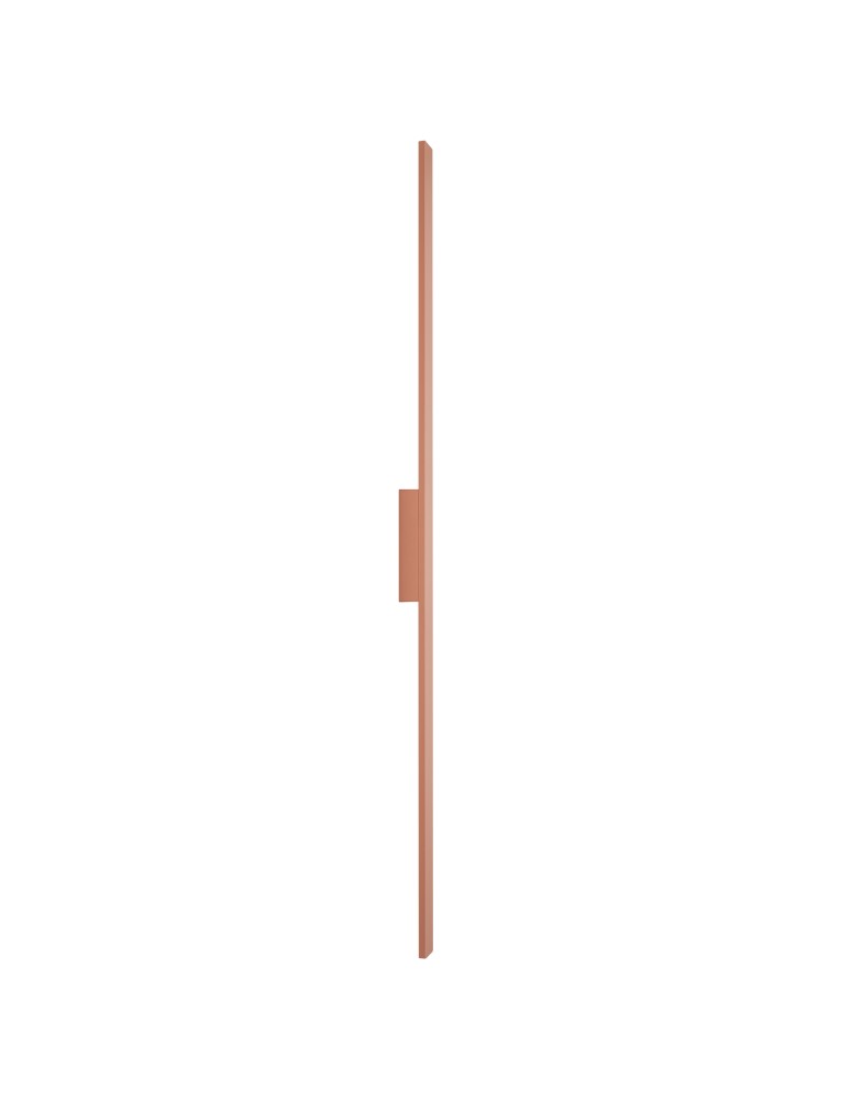 Outdoor wall lamps - Nowodvorski DEMI LED L Outdoor Wall Mounted Max wattage 24W LED IP54 3000K Brick red 11561 - product kolory-swiatla.pl 4