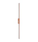 Outdoor wall lamps - Nowodvorski DEMI LED L Outdoor Wall Mounted Max wattage 24W LED IP54 3000K Brick red 11561 - product 5