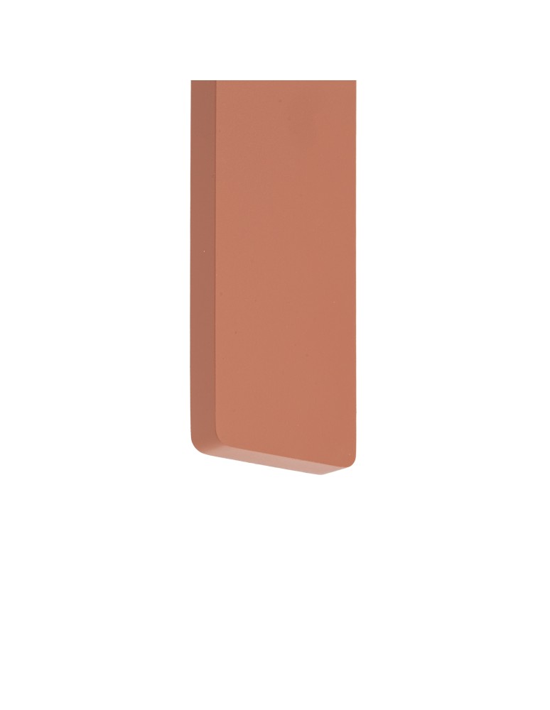 Outdoor wall lamps - Nowodvorski DEMI LED L Outdoor Wall Mounted Max wattage 24W LED IP54 3000K Brick red 11561 - product kolory-swiatla.pl 6