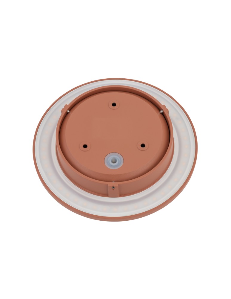 Outdoor wall lamps - Nowodvorski ARIA LED M Outdoor Wall Mounted Max wattage 9W LED IP54 3000K Brick red 11567 - product kolory-swiatla.pl 4